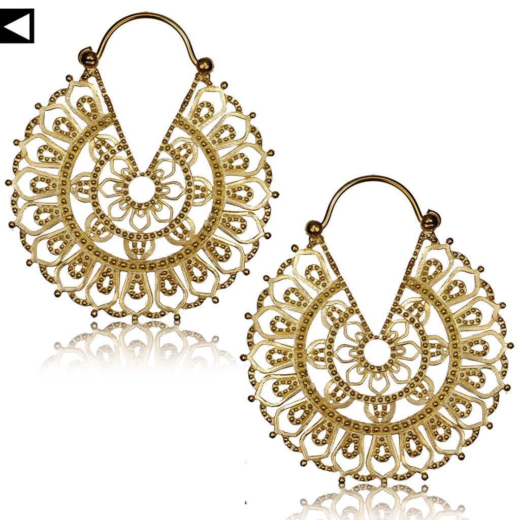 Brass Earring 062