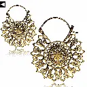 BrassMandala Earring:006.webp