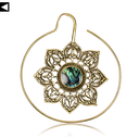 Abalone Inlay Tribal Earring 222