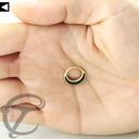 Black Shell Septum Ring 215