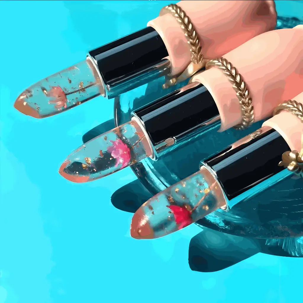 Screenshot 2024-09-02 at 17-50-27 Hot Sale Temperature Color Changing Transparent Kissproof Lipstick Flower Jelly Lipstick With Gold Foil - Buy Transparent Change Color Lipstick temperature Color Changing Lipstick flower Jelly Lipstick Product on[...].webp