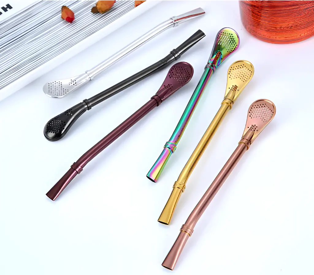 Screenshot 2024-10-09 at 19-14-48 Food Grade Recyclable Metal Stainless Steel 304 Yerba Mate Tea Bombilla Drinking Straw Spoon - Buy Yerba Straw stainless Steel Straw Spoon metal Straw Product on Alibaba.com.webp