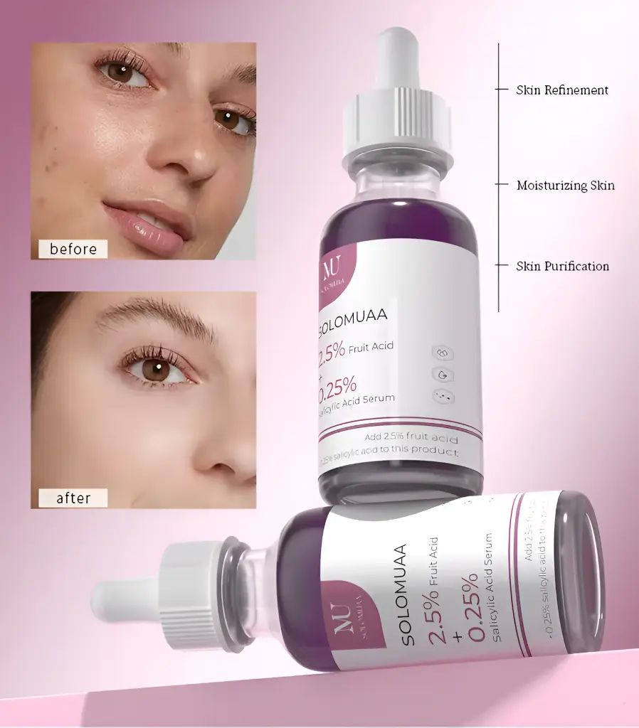 Screenshot 2024-10-09 at 19-34-17 30ml Hydrating Exfoliating 0.12% Salicylic Acid Face Skin Care Serum Acne Solutions Acne Line Correcting Serum - Buy Pure Collagen Face Serum 5 In 1 Face Serum vitamin C Serum For Face Anti Aging Serum hyaluronic[...].webp