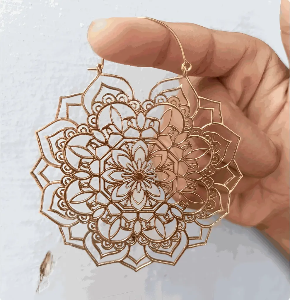 Screenshot 2024-10-24 at 16-06-26 Boho Mandala Lotus Flower Hoop Earrings Mandala Earrings Tribal Earrings Brass Earrings Hoop Earrings big Round Earrings flower Earrings - Etsy.webp