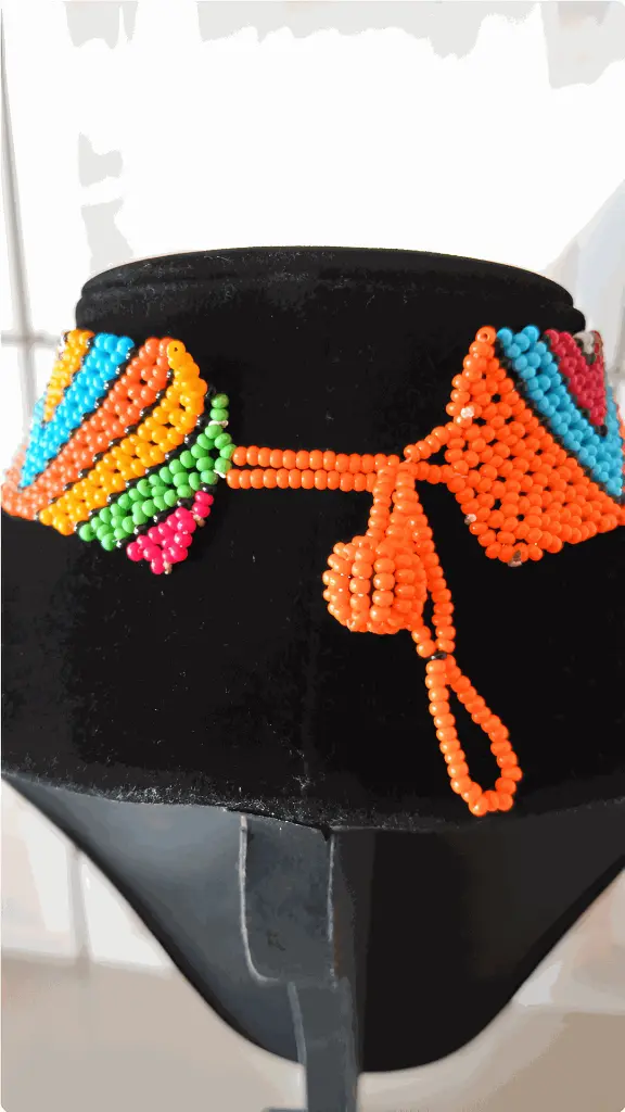 Screenshot 2024-11-09 at 16-16-50 ON SALE Zulu Beaded Choker Necklace African Choker Necklace Beaded Necklace for Women Tassel Necklace Fringe Necklace Christmas Gift - Etsy.webp