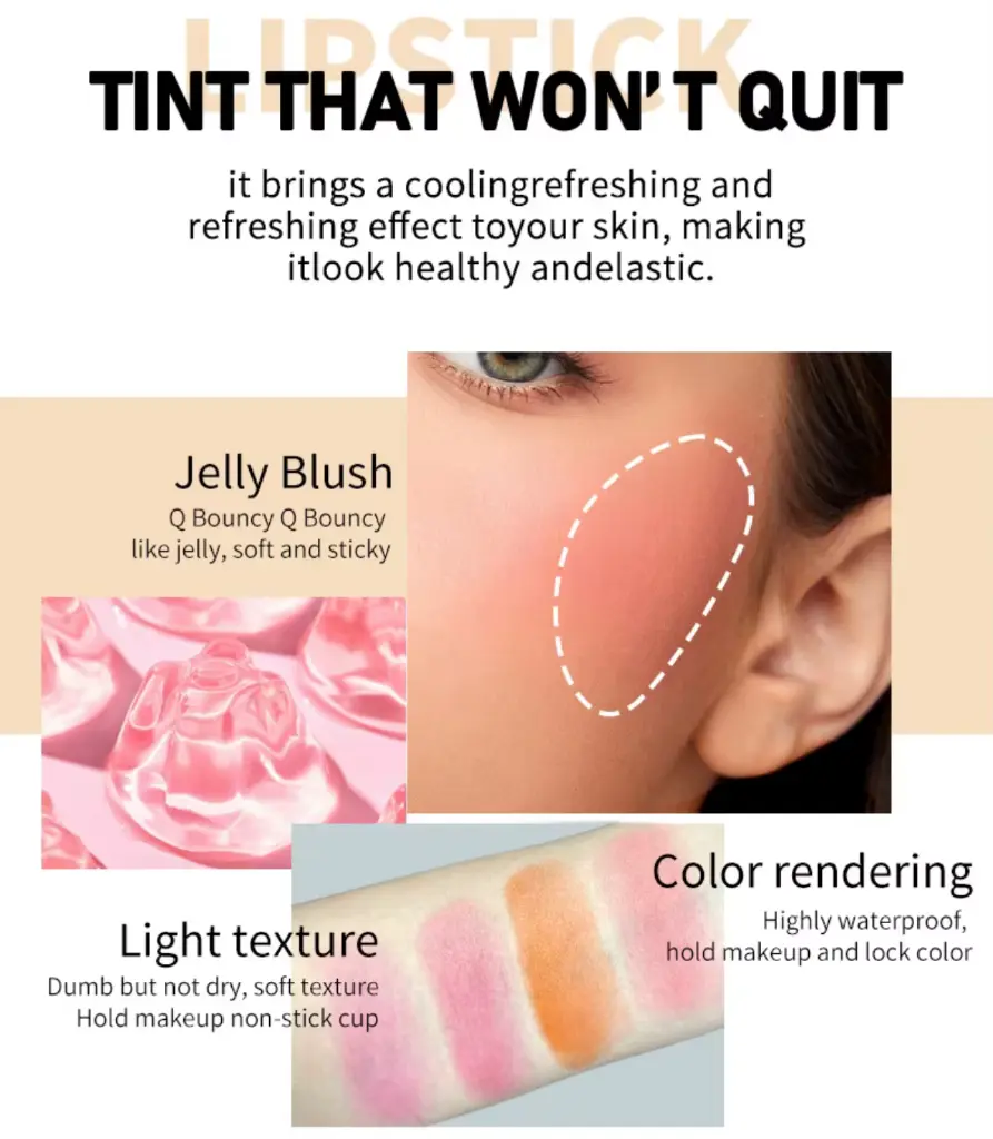 Screenshot 2025-02-05 at 10-51-48 Wholesale Makeup Pink Vegan Gel Blush Cute Cheek Color Changing Waterproof Private Label 2 In 1 Jelly Tint Blush Lipstick - Buy Blush jelly Blush make Up Blush blush Private Label color Changing Blush cute Blush [...].webp