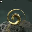 ​Tribal spiral Earring
