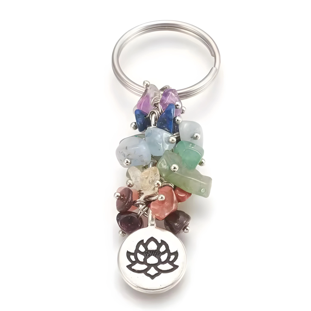 7 Chakra Keychain