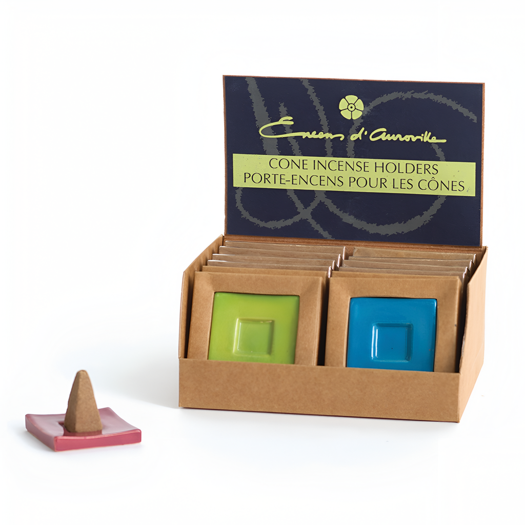 Cone Incense Ceramic Holders Prepack