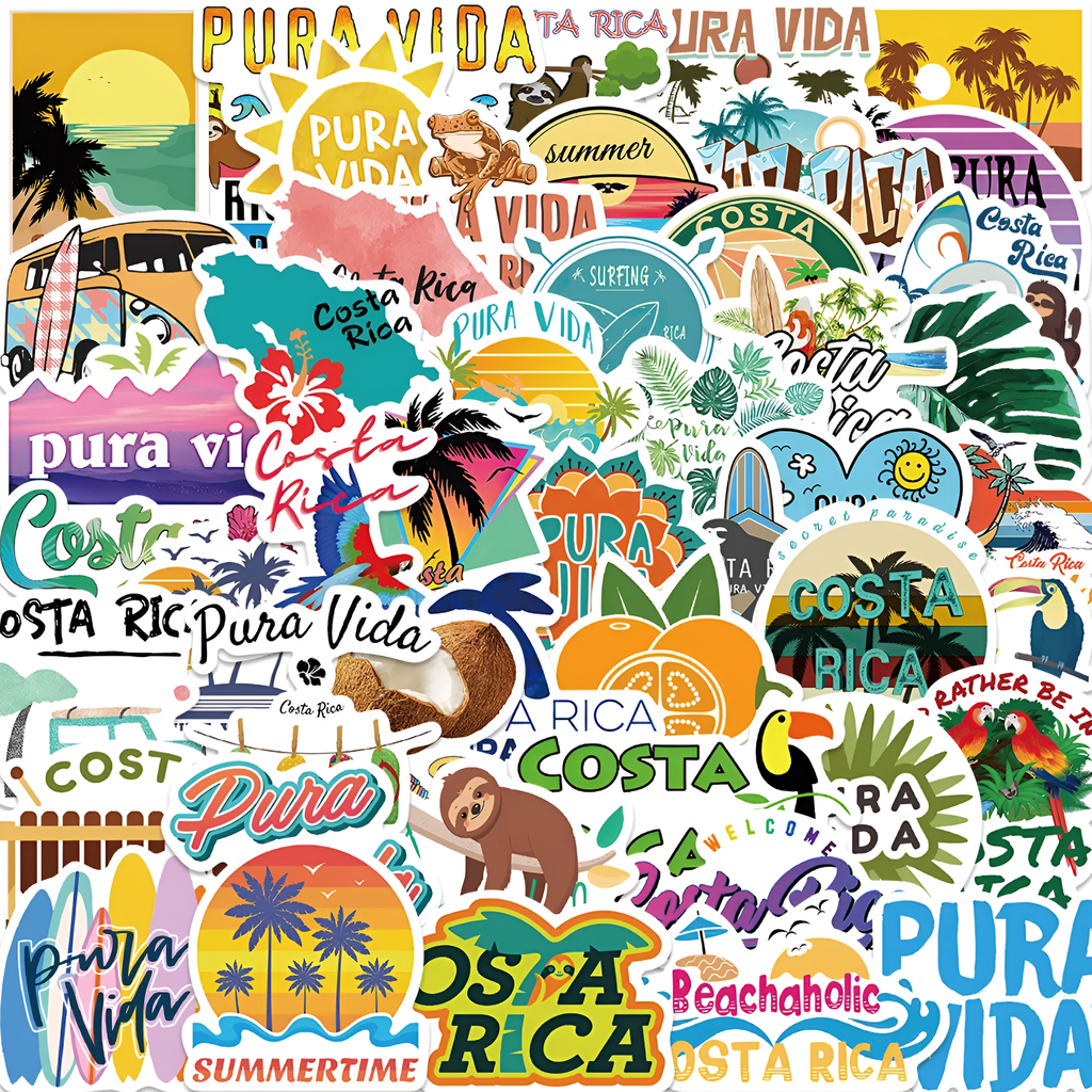 Costa Rica Stickers