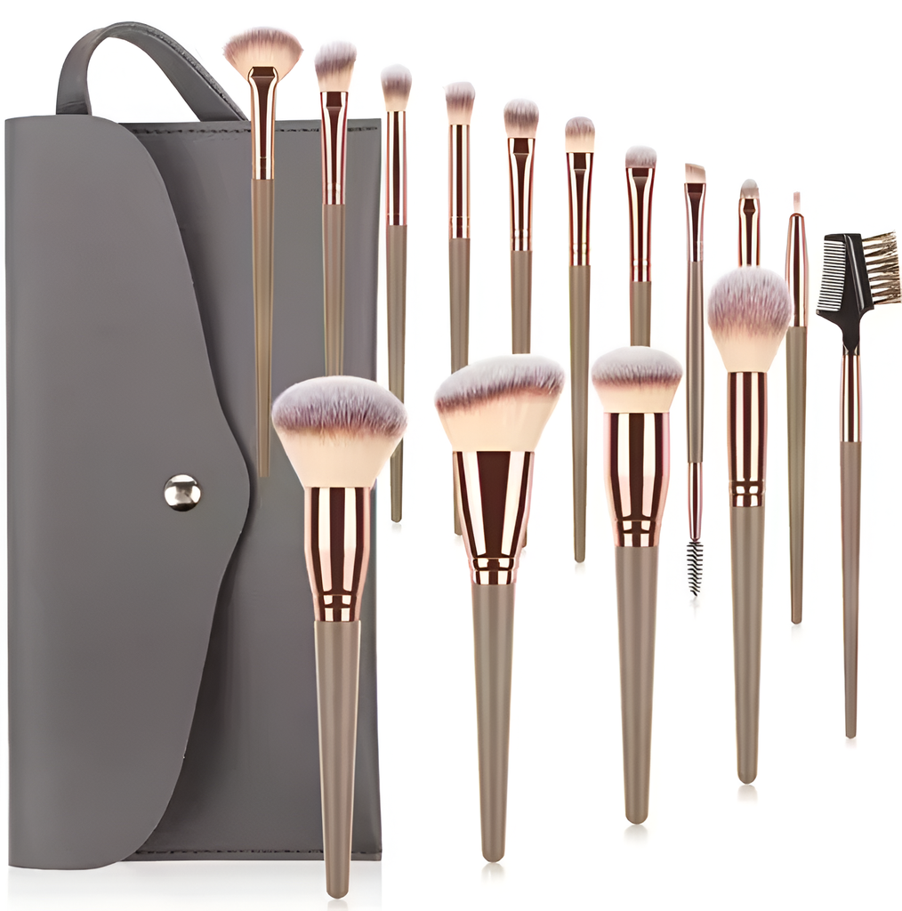 Makeup Brush Set with Bag