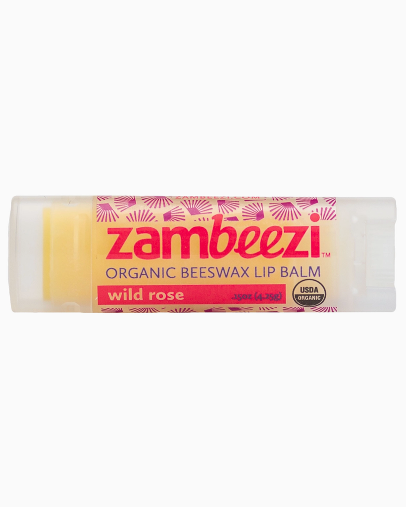 Wild Rose Organic Beeswax Lip Balm