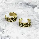 Floral Ear Cuff / Dread Lock Bead