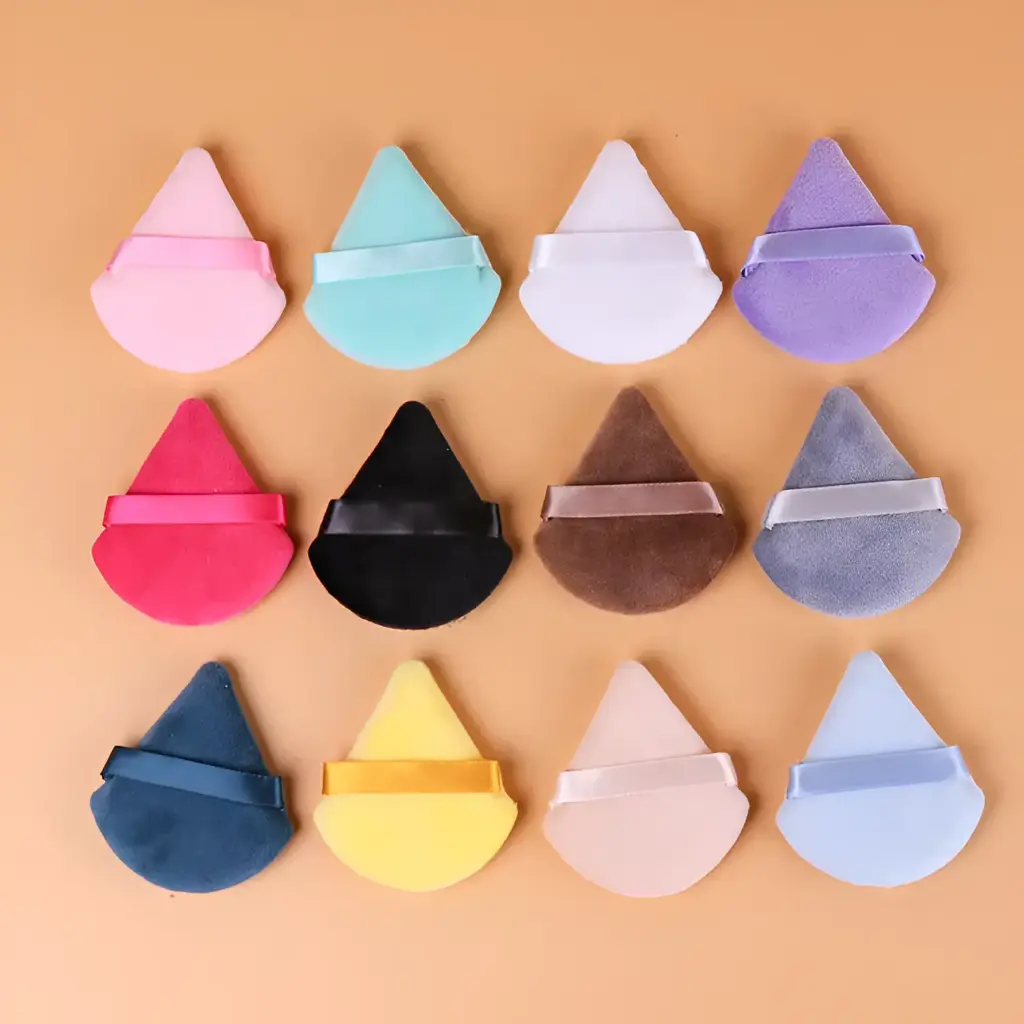Triangle Satin Makeup Sponge