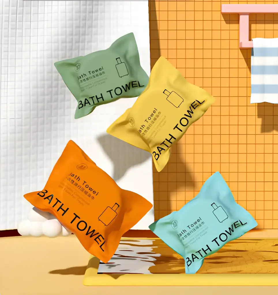 Compressed Travel Bath Towel 