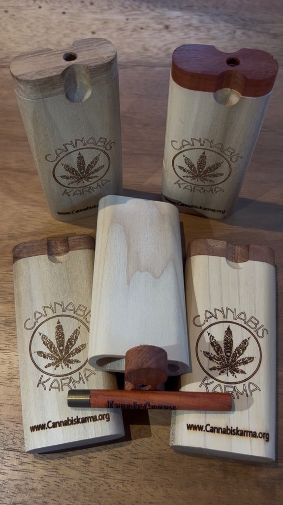 One Hitter Dugout + Wood Pipe