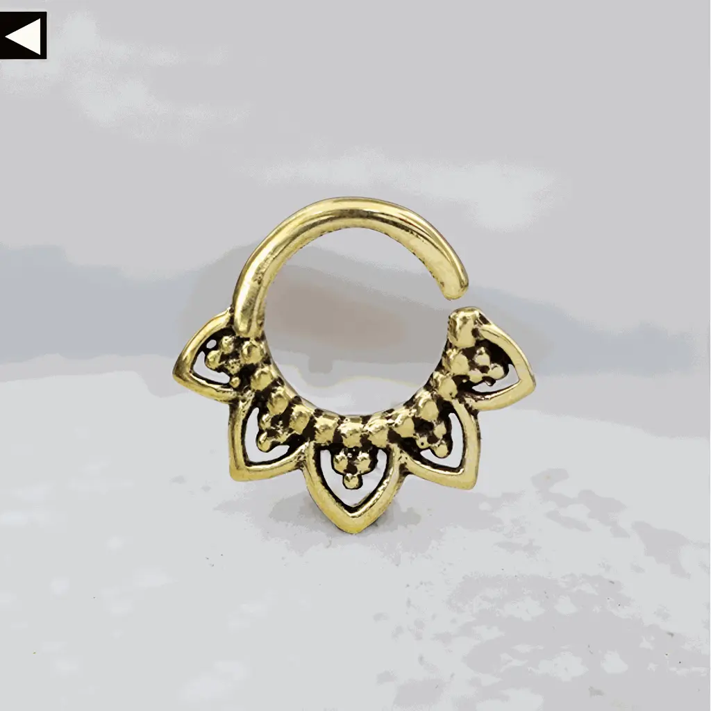 Septum Ring Brass