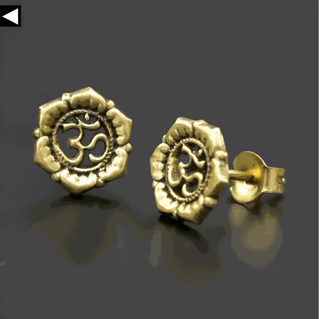 Om Ear Stud