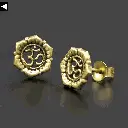 Om Ear Stud