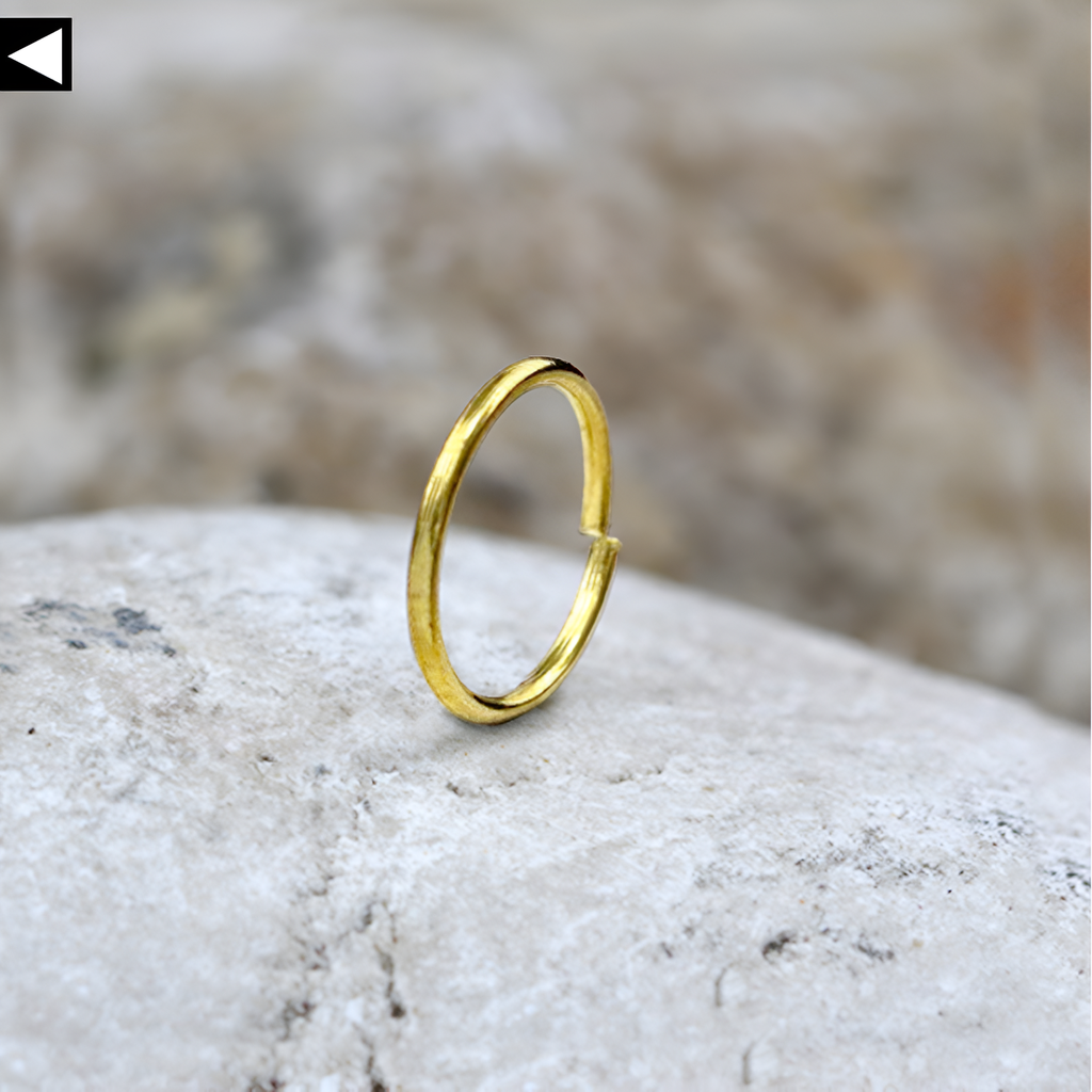 Brass Nose Ring